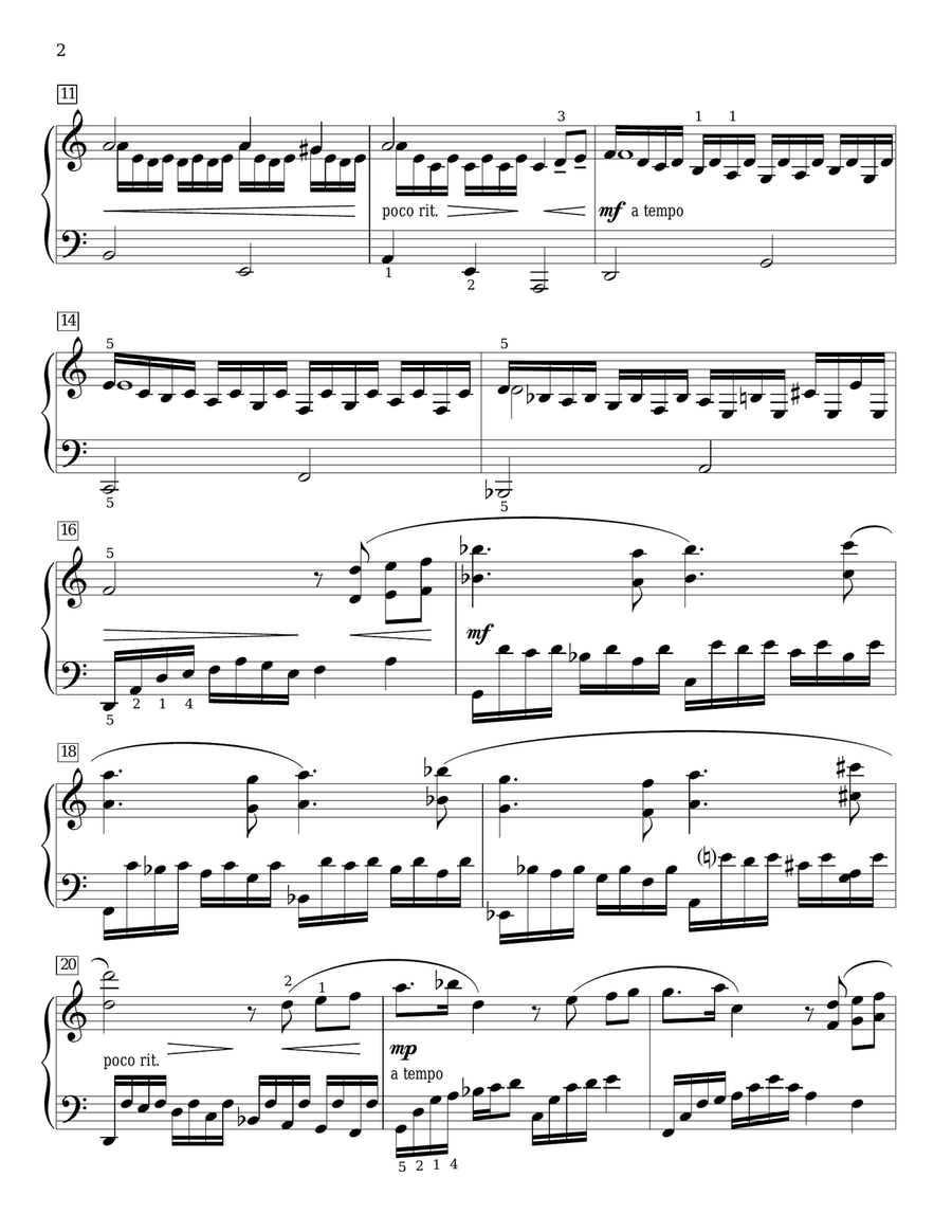 Morning Star Etude Piano Method scores gallery preview page 2
