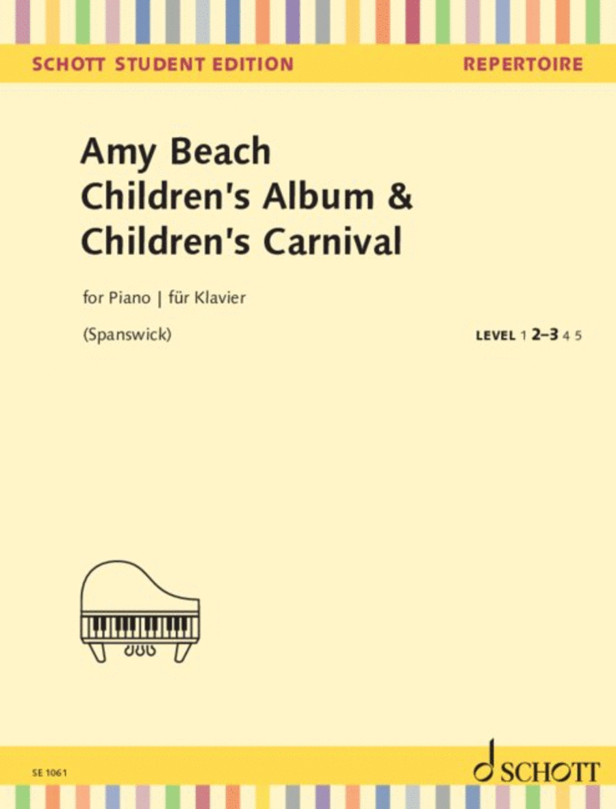 Children's Album & Children's Carnival Piano Solo scores gallery preview page 1