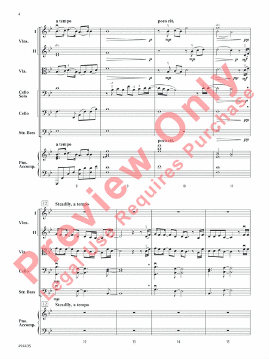 Found/Tonight String Orchestra scores gallery preview page 5