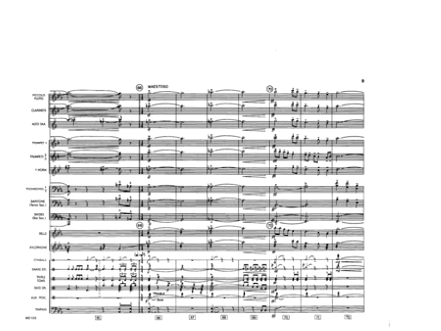 Scheherazade Scheherazade Marching Band scores gallery preview page 10