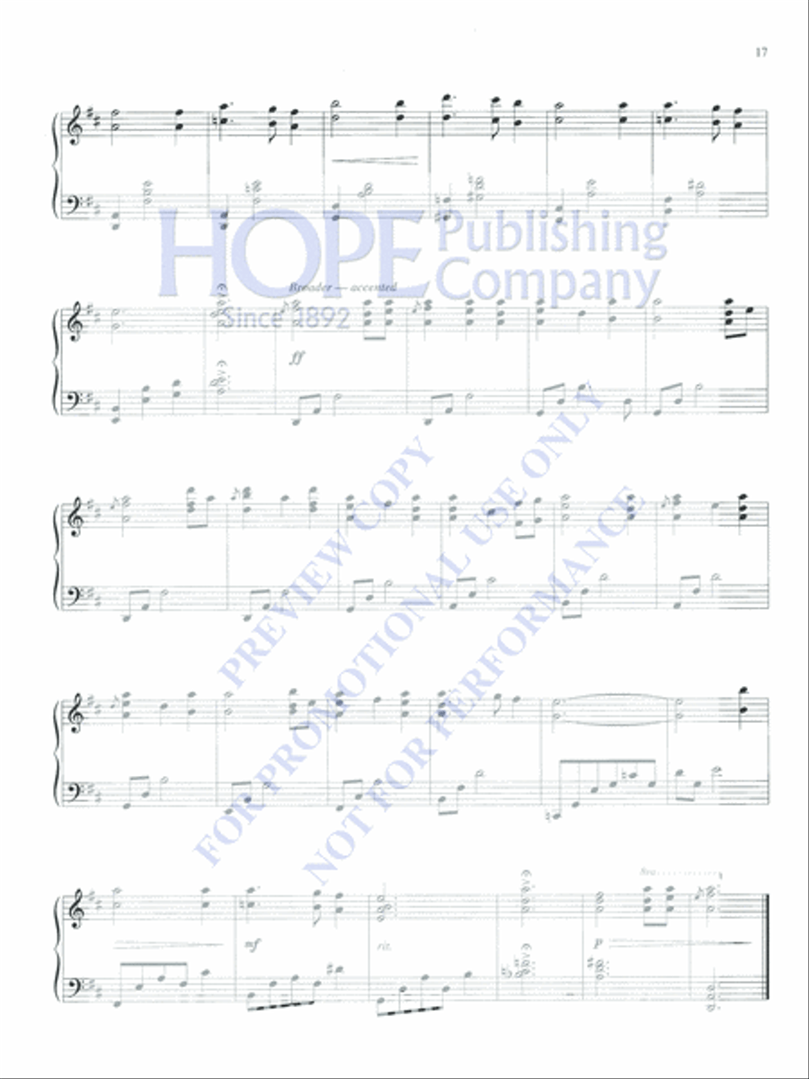 This Is My Story, This Is My Song Piano Solo scores gallery preview page 19