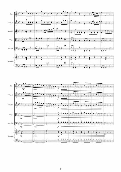 Vivaldi - Violin Concerto No.10 in B flat RV 362 (La caccia) Op.8 for Violin, Strings and Harpsichor image number null