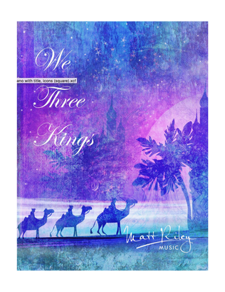 Book cover for We Three Kings - Cello & Piano