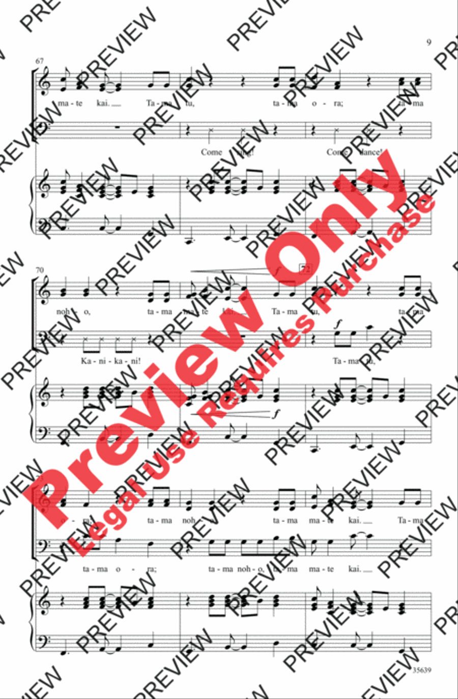 Tama Tu 3-Part scores gallery preview page 9