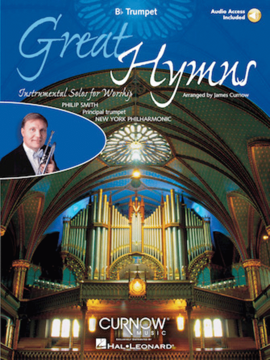 Great Hymns (audio access included) B-Flat Trumpet scores gallery preview page 1