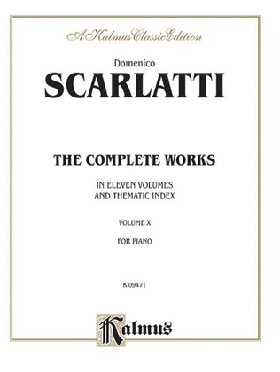 Book cover for The Complete Works, Volume 10