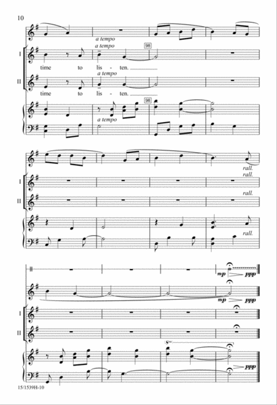 Listen 2-Part scores gallery preview page 10