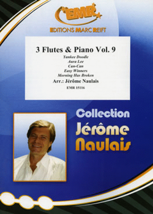Book cover for 3 Flutes & Piano Vol. 9