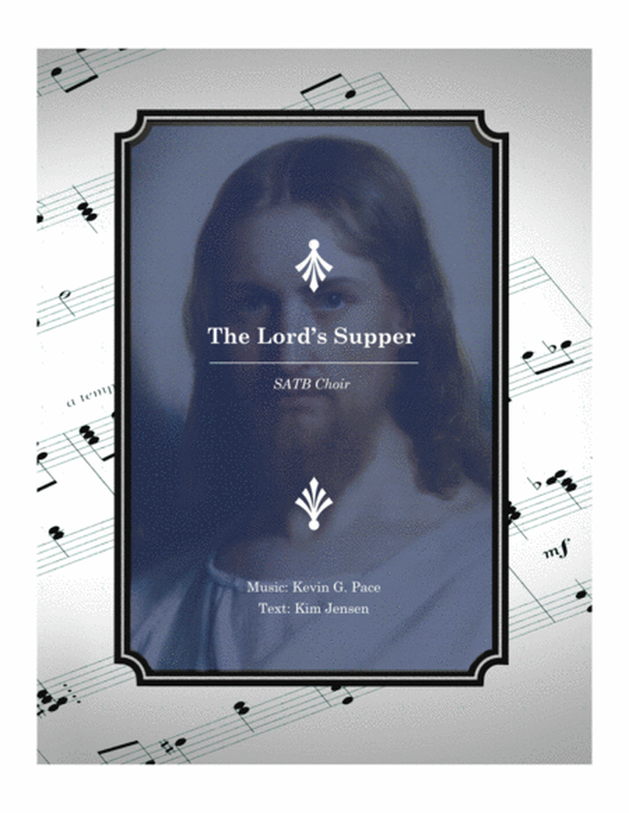 The Last Supper - SATB choir with piano accompaniment image number null