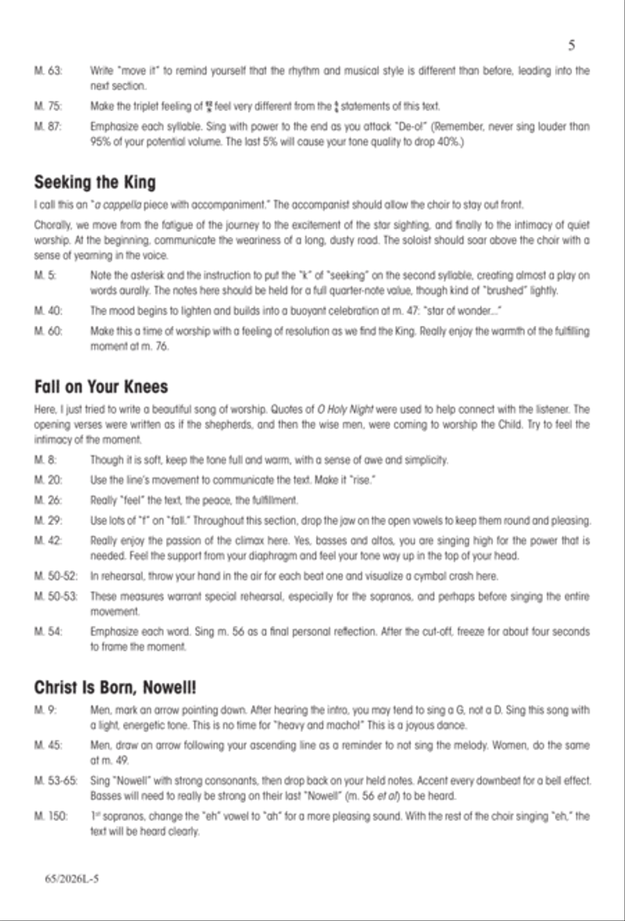 Night of the Father's Love 4-Part scores gallery preview page 6