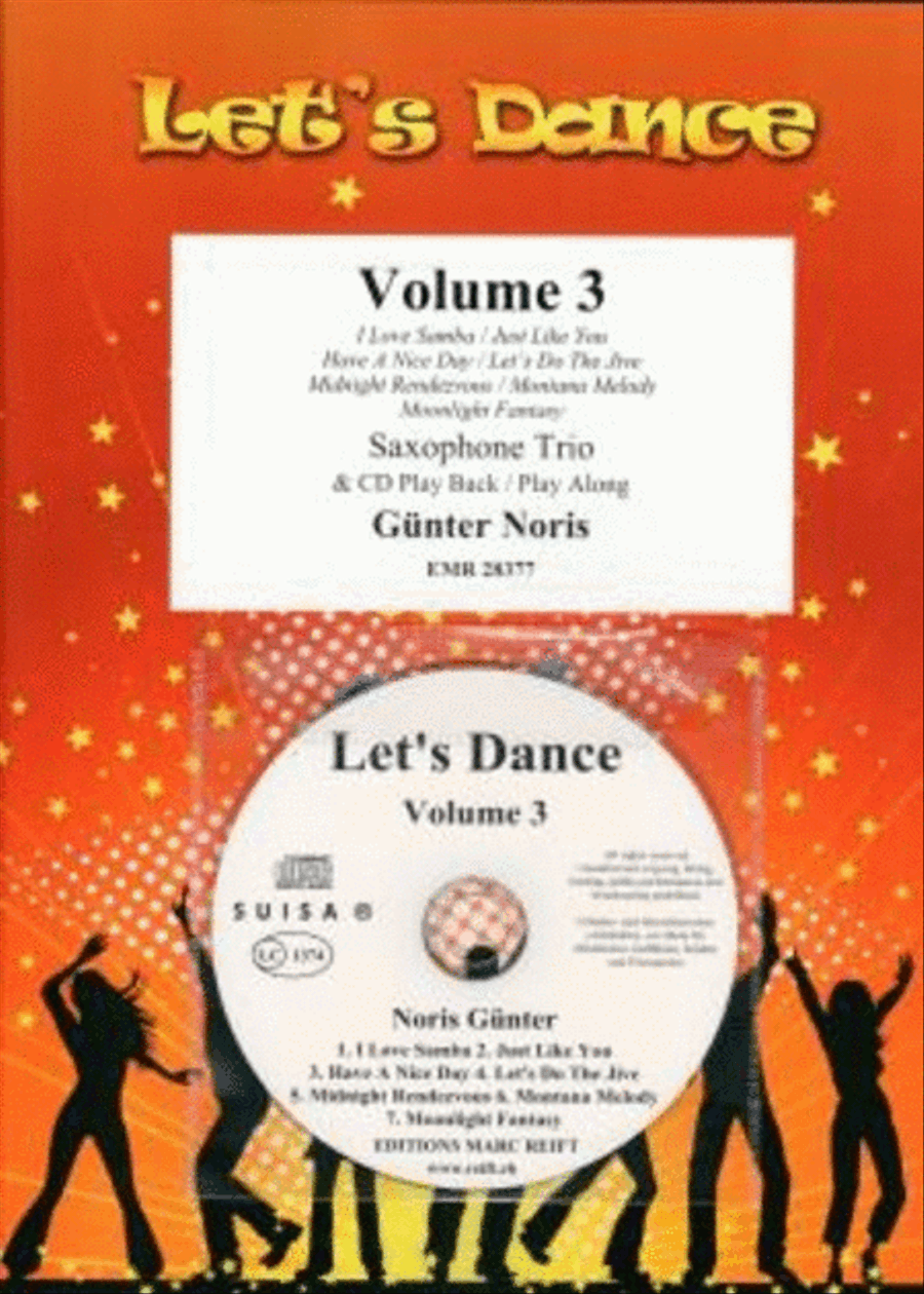 Let's Dance Volume 2 Saxophone Ensemble scores gallery preview page 1