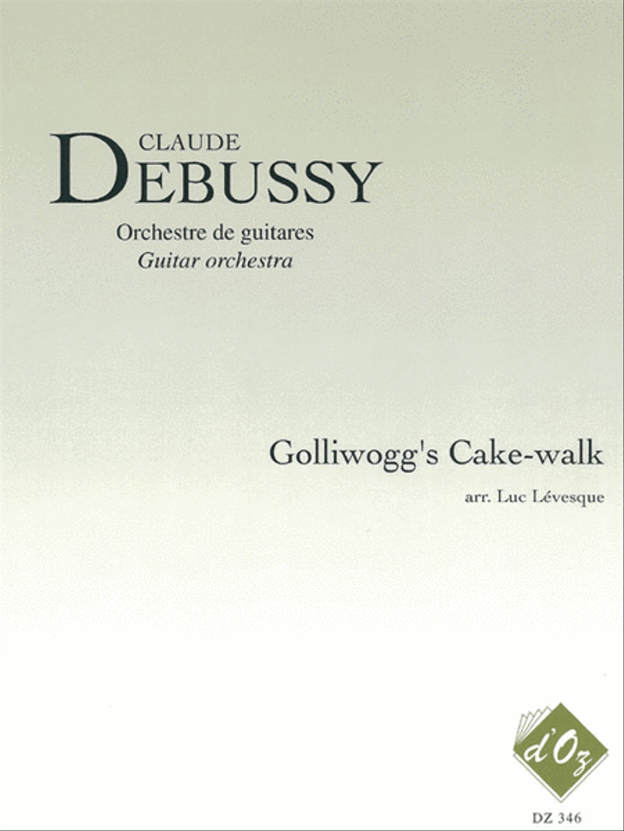 Golliwogg's Cake-walk Guitar Ensemble scores gallery preview page 1