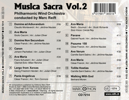 Musica Sacra Volume 2