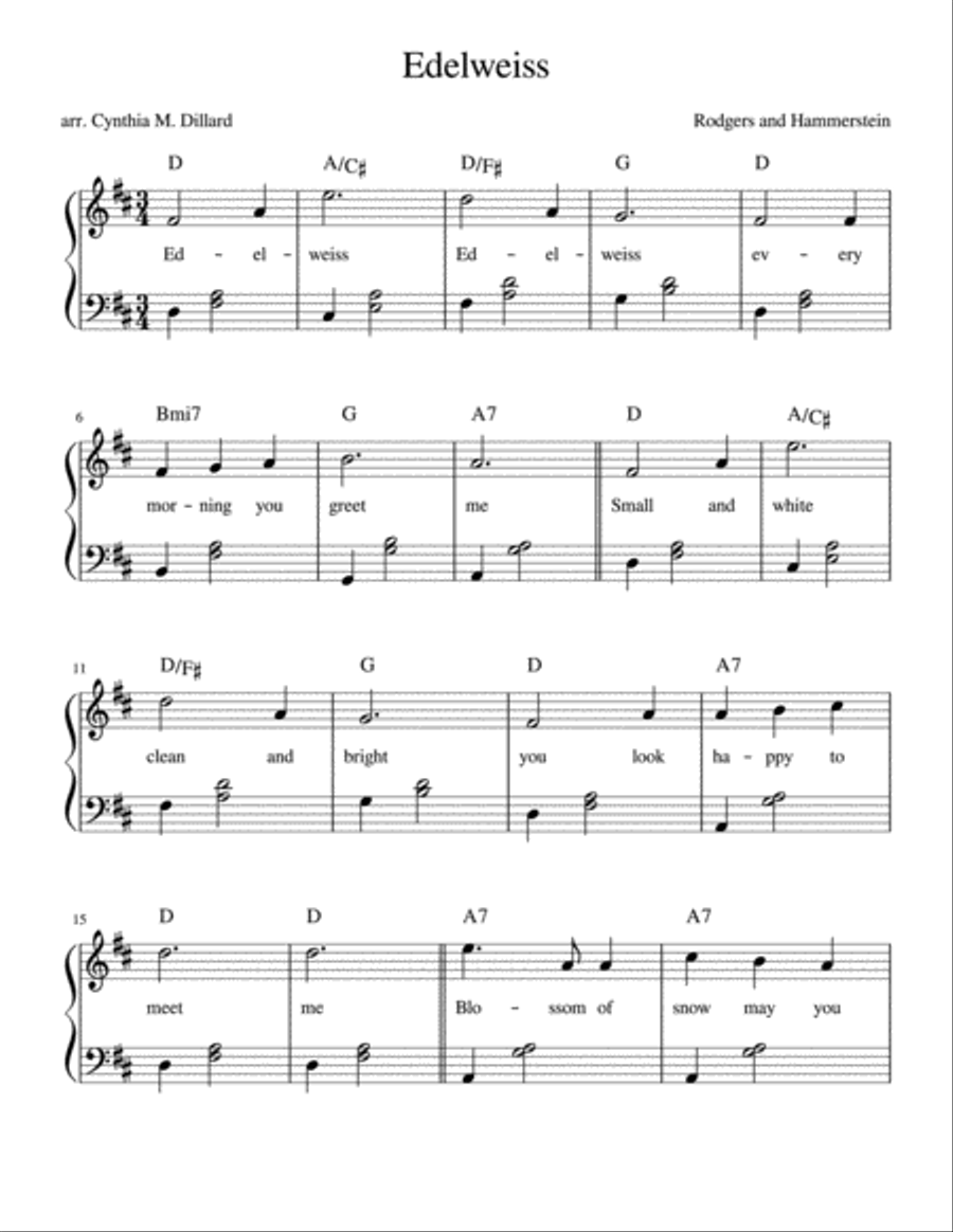 Edelweiss Edelweiss Voice scores gallery preview page 2