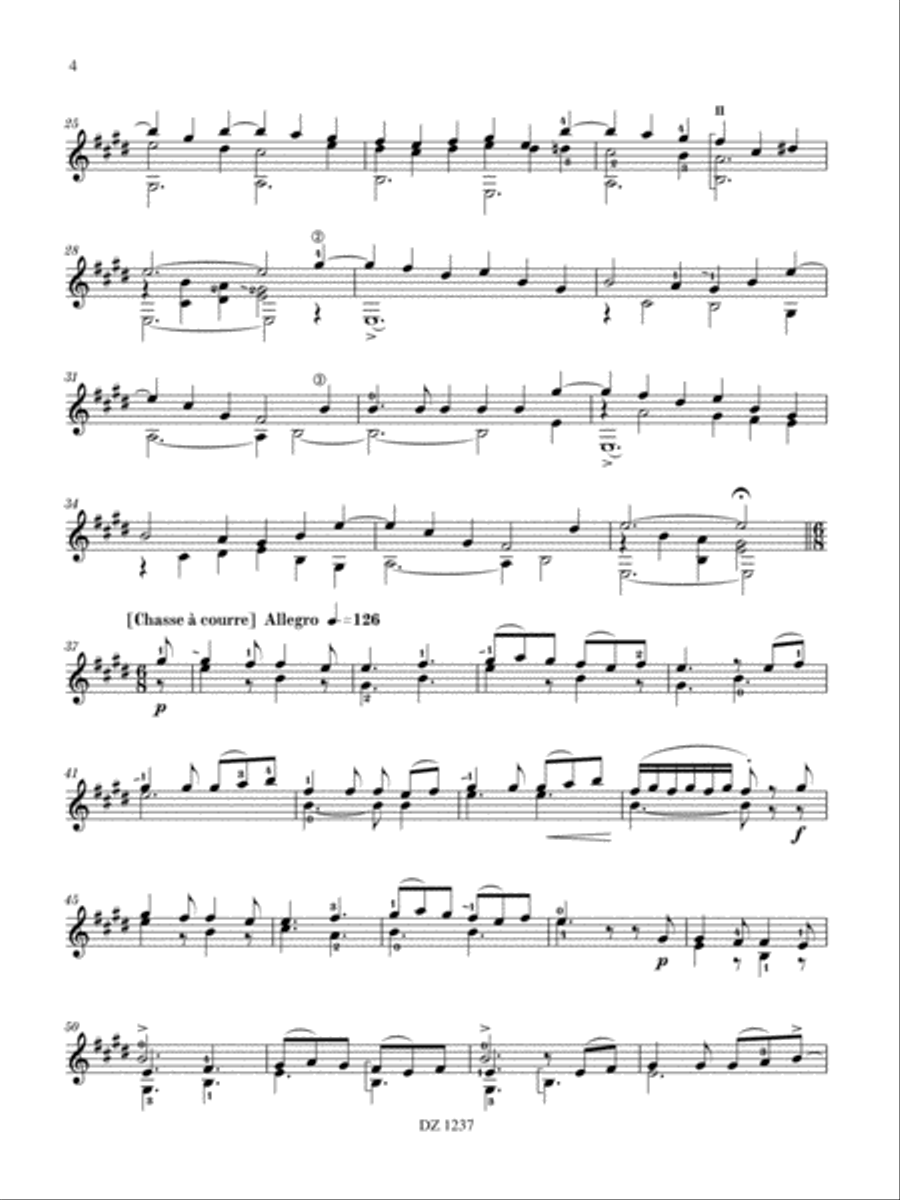 Empreintes Classical Guitar scores gallery preview page 4