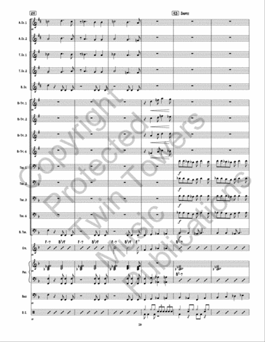 Pocket Aces Pocket Aces Jazz Ensemble scores gallery preview page 17