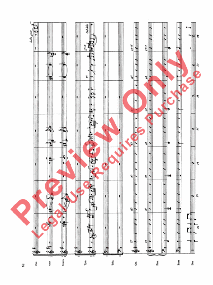 Original Big Band Sounds Big Band scores gallery preview page 63