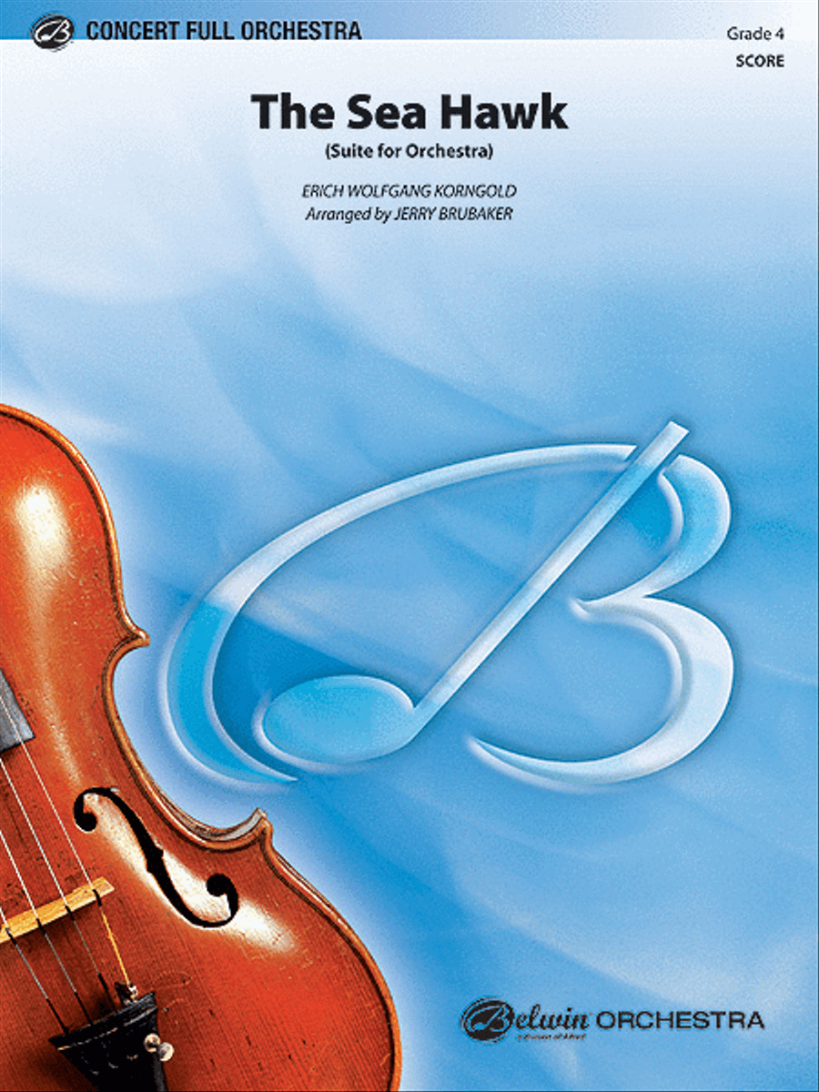 The Sea Hawk Full Orchestra scores gallery preview page 1
