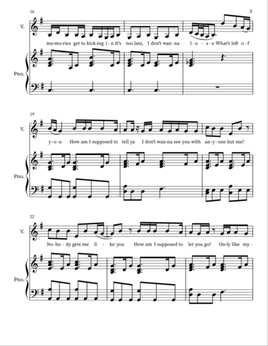 Nobody Gets Me Voice scores gallery preview page 3