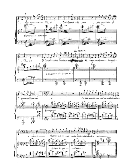 Works for Voice and Piano I