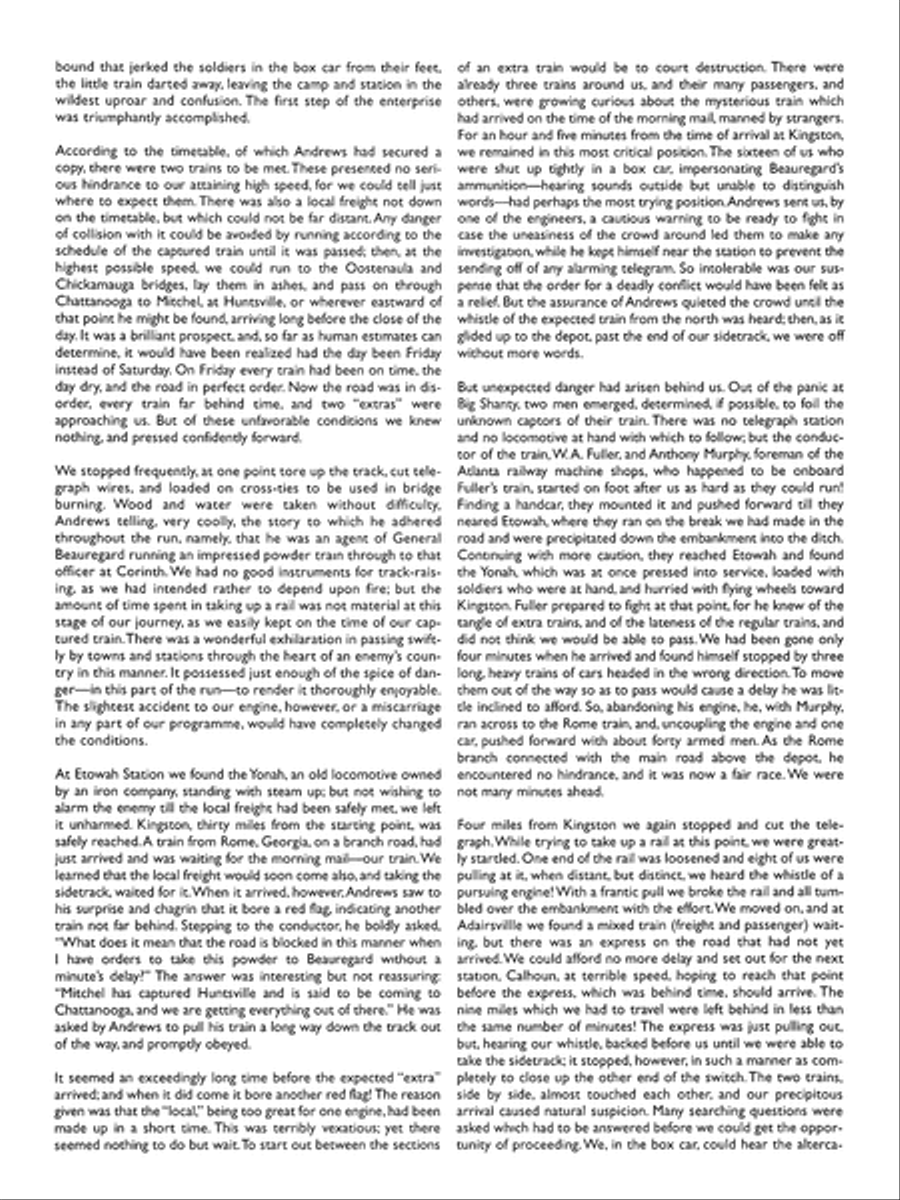 The Great Locomotive Chase: Score Full Orchestra scores gallery preview page 4