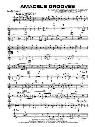 Amadeus Grooves: 2nd B-flat Trumpet