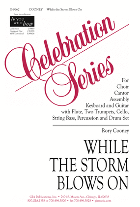 Book cover for While the Storm Blows On