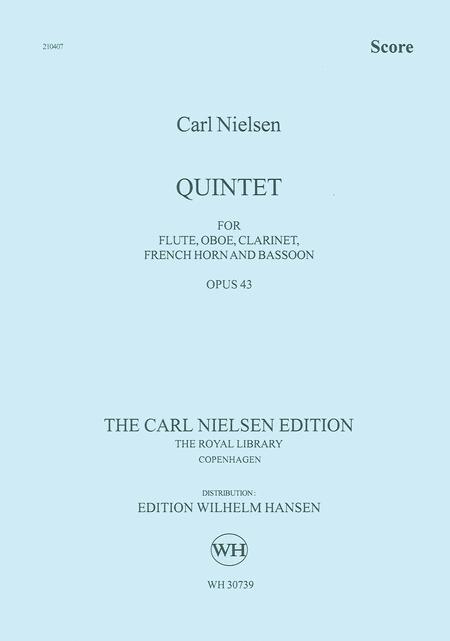 Carl Nielsen: Wind Quintet Op.43 (Score)