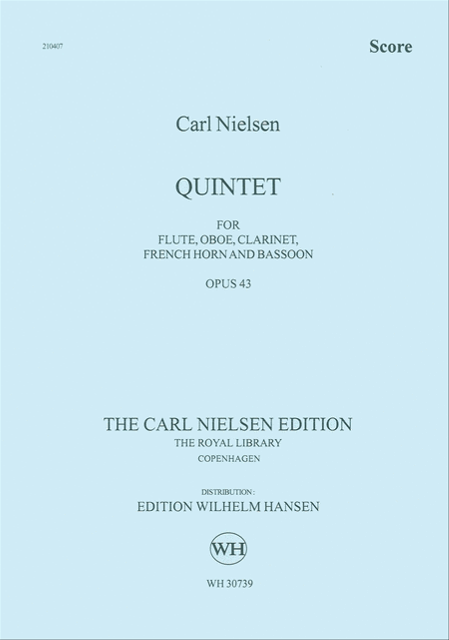 Quintet for Wind Op. 43 Woodwind Quintet scores gallery preview page 1