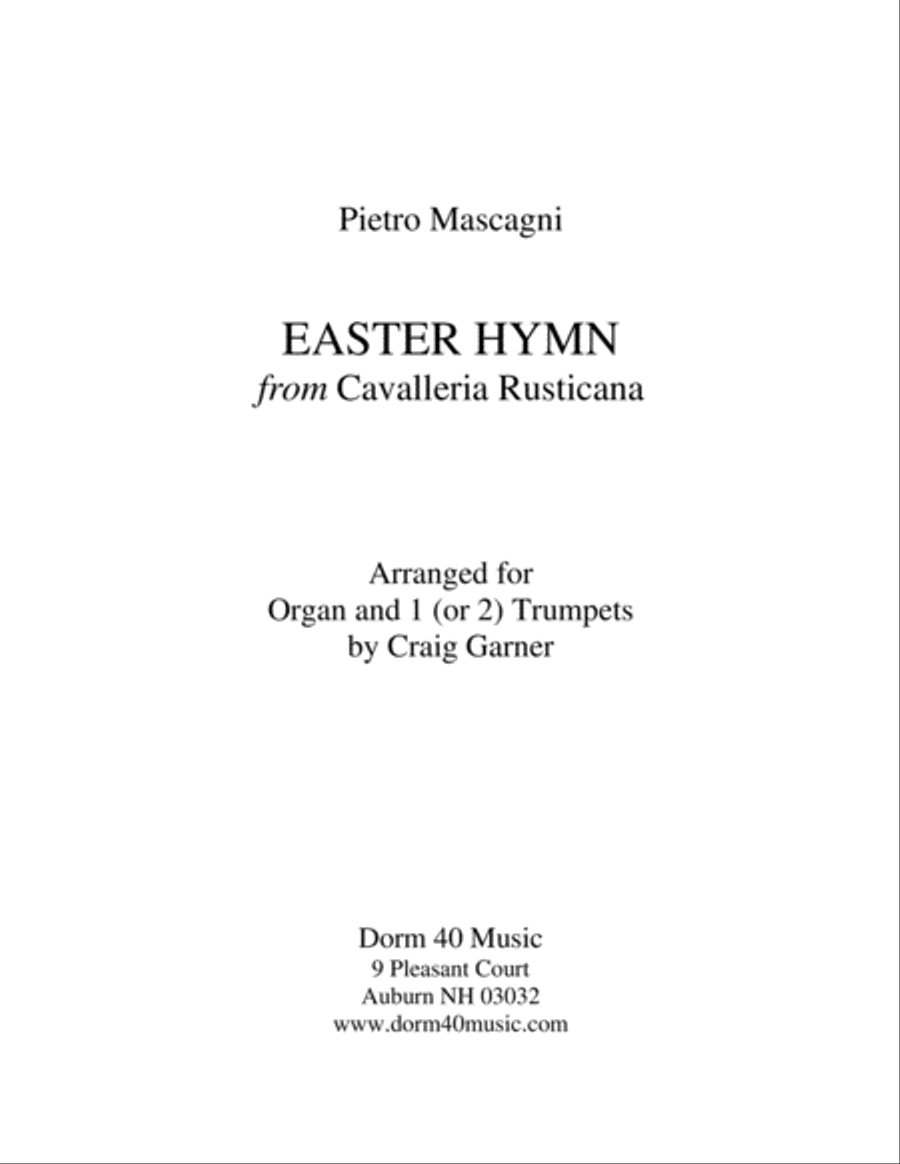 Easter Hymn, from 