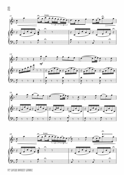 Bellini-Almen se non poss'io,for Violin and Piano image number null