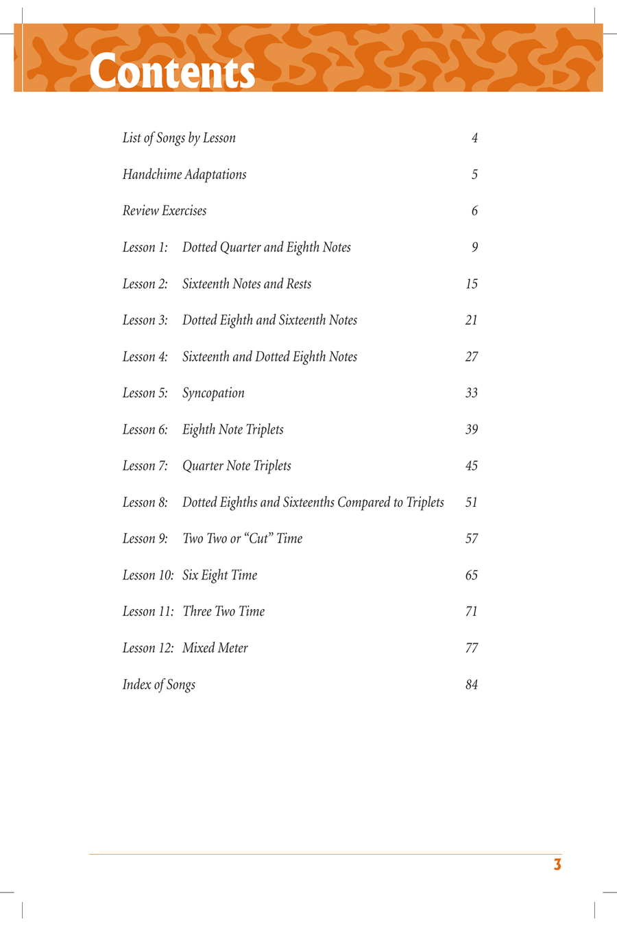 Basic Training 2 - Rhythm Training for Ringers Handbell Choir scores gallery preview page 3