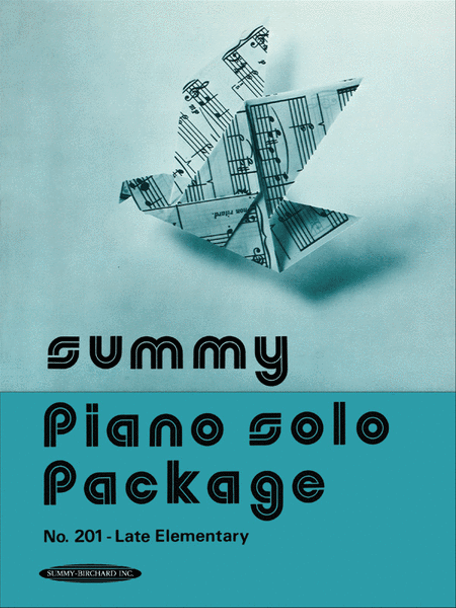 Summy Solo Piano Package Easy Piano scores gallery preview page 1