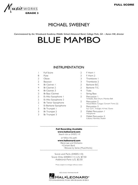 Blue Mambo image number null