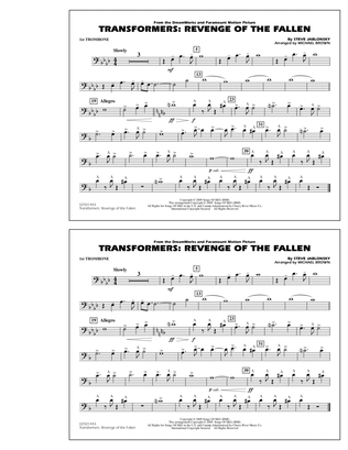 Transformers: Revenge Of The Fallen - 1st Trombone