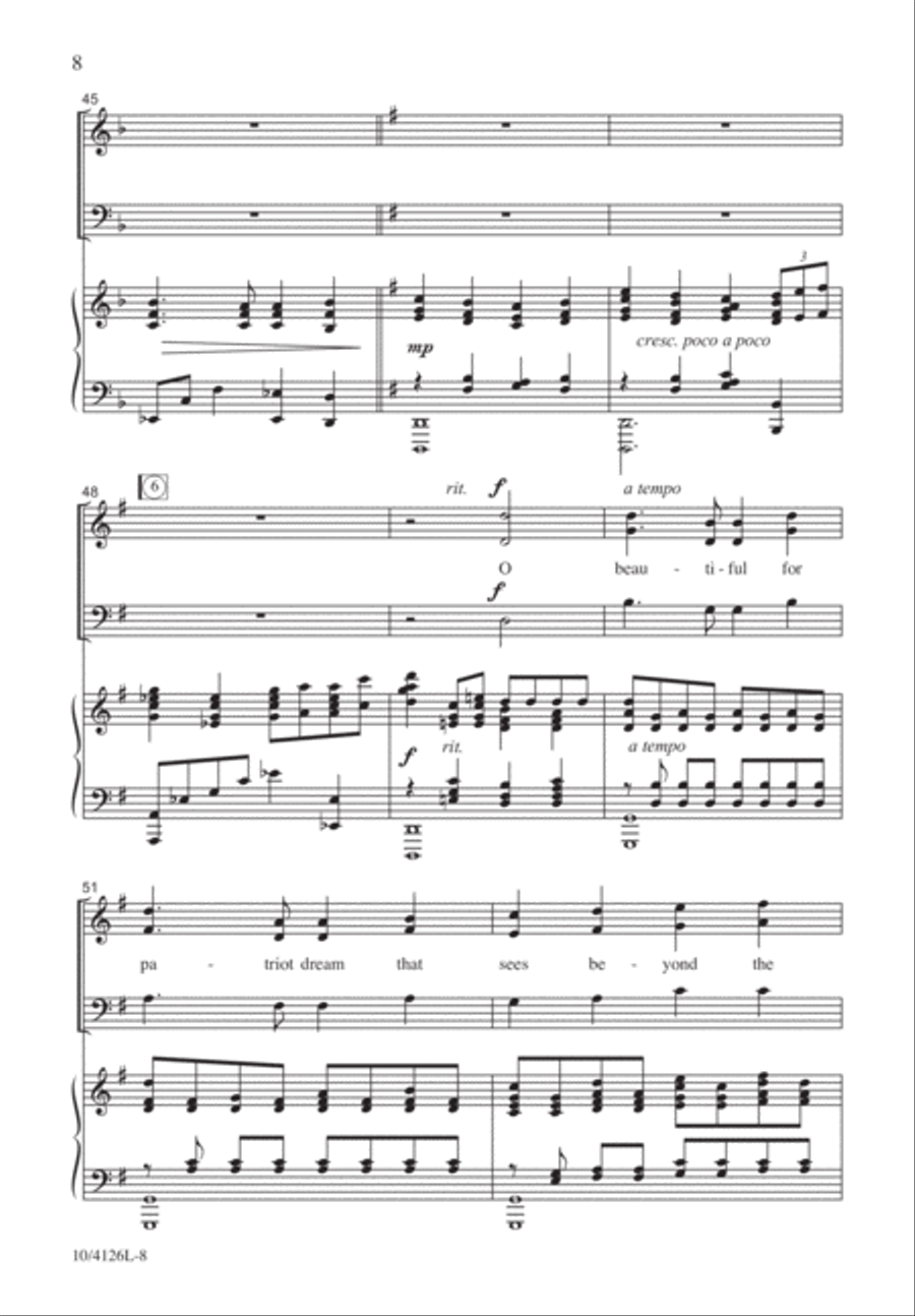 America 3-Part scores gallery preview page 8
