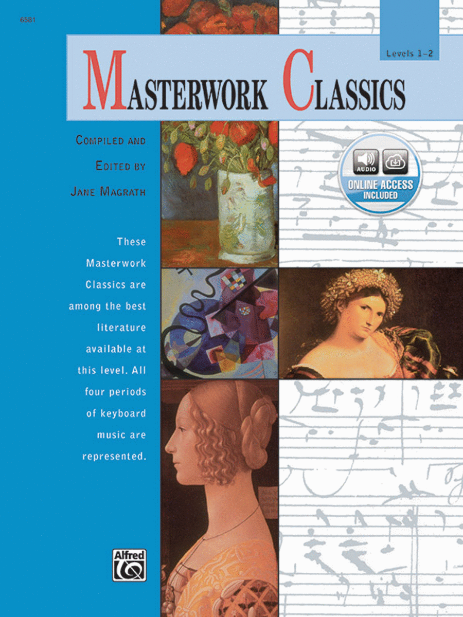 Masterwork Classics (Level 1-2) Easy Piano scores gallery preview page 1