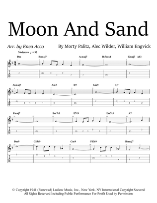 Moon And Sand