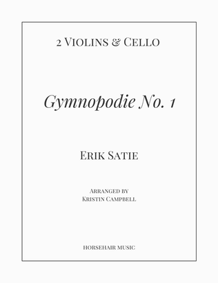 Book cover for Gymnopodie No. 1