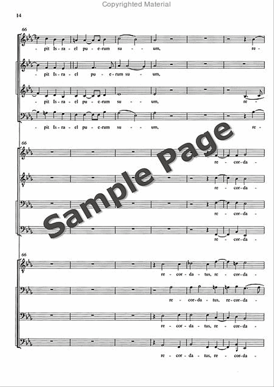 Magnificat Magnificat Mixed Choir scores gallery preview page 15