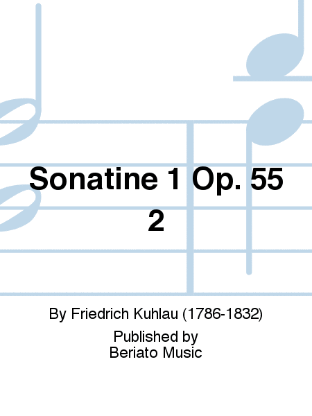 Sonatine 1 Op. 55 2 by Friedrich Kuhlau Piano Solo - Sheet Music