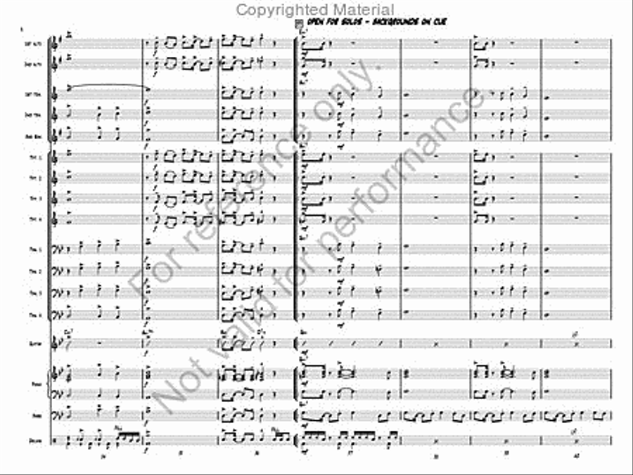Mucho Macho Jazz Ensemble scores gallery preview page 7