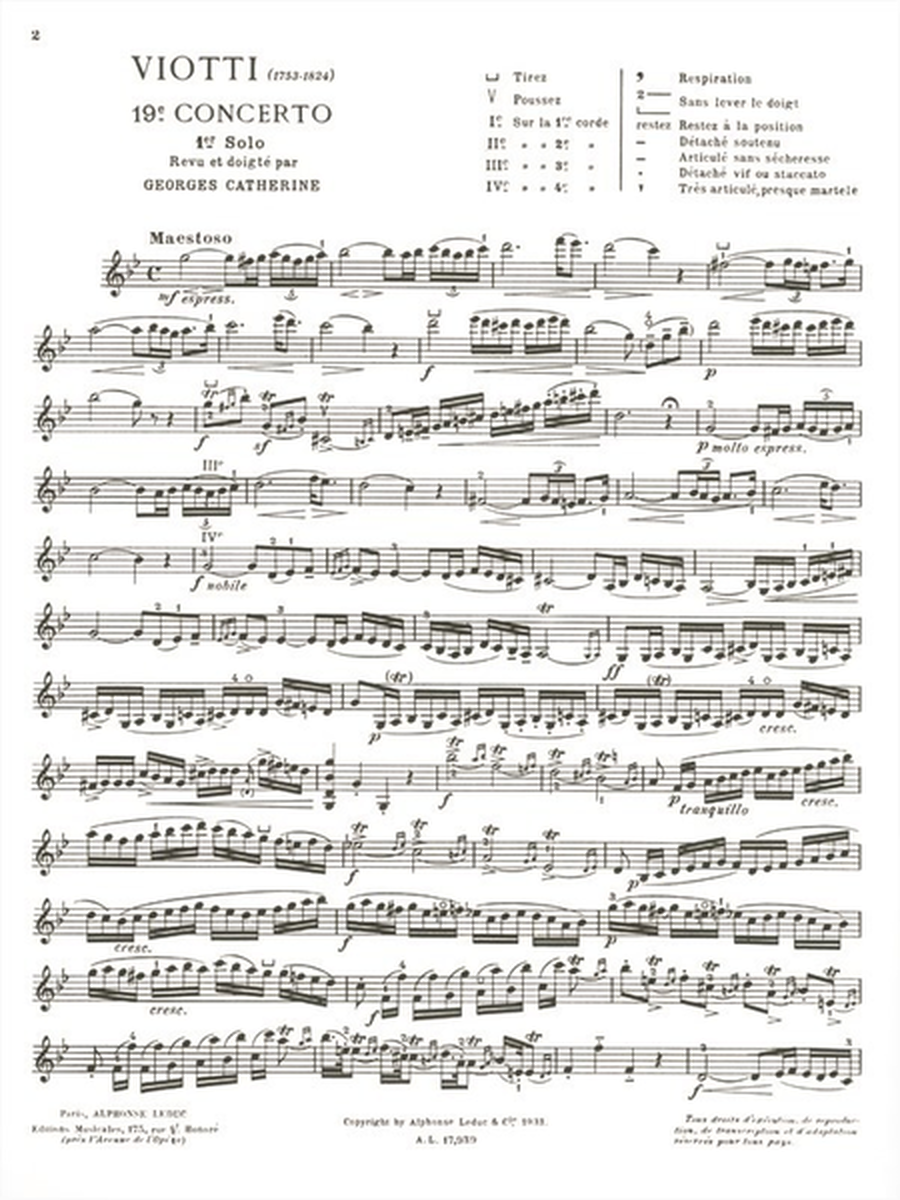 Premiers Solos Concertos Classiques:No.19 Violon et Piano