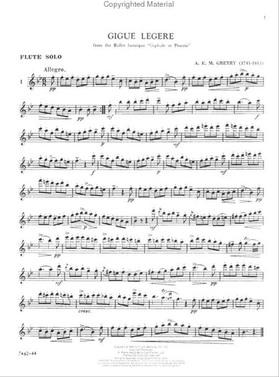 Pearls of the Old Masters - Vol. II Clarinet scores gallery preview page 2