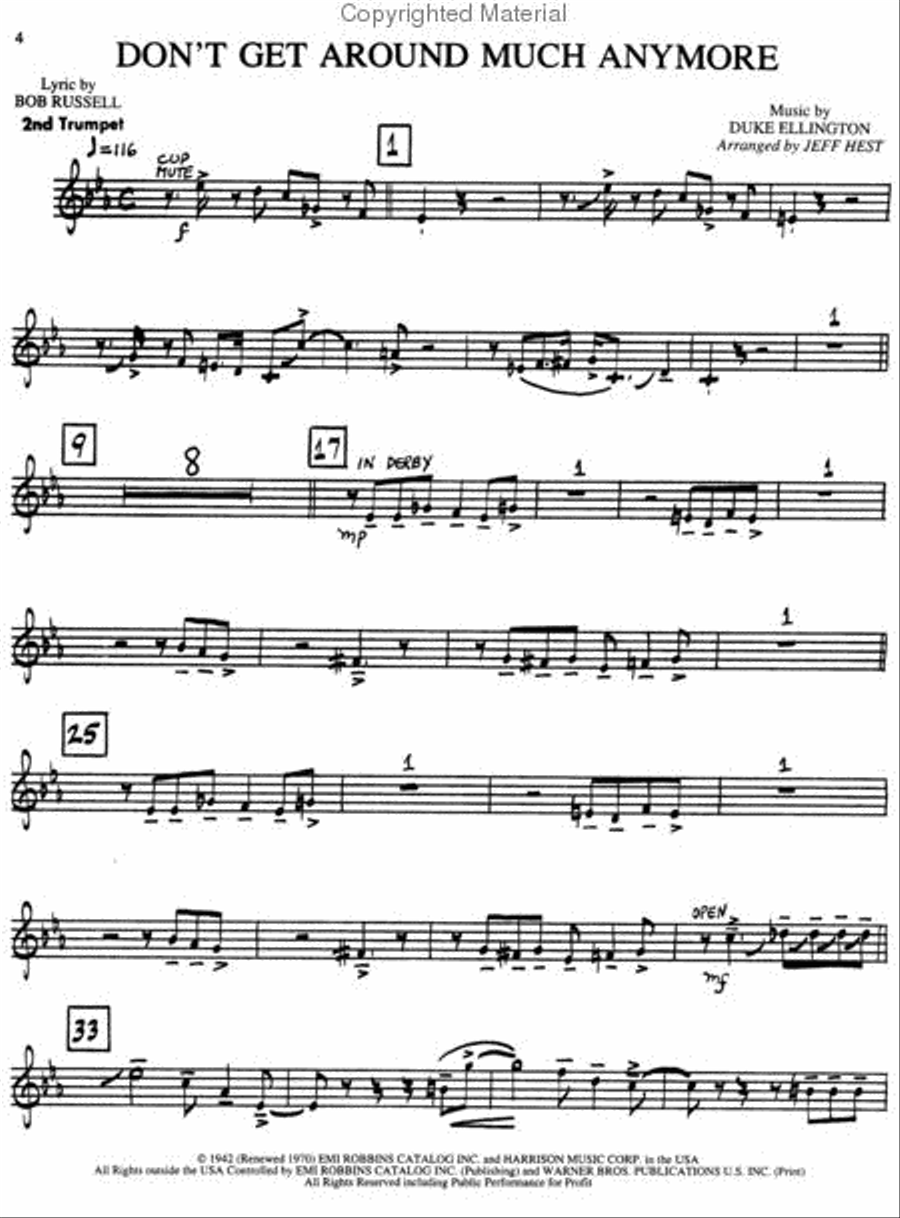 Original Big Band Sounds Big Band scores gallery preview page 2