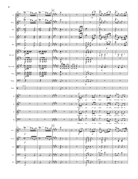 Celebration Songs (from Die Fledermaus) - Full Score