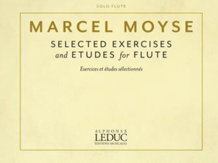 Book cover for Selected Exercises for Flute