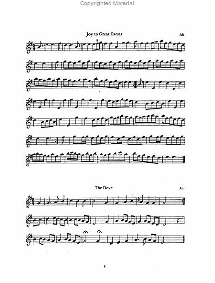 An Irish Tunebook - Part Two Recorder scores gallery preview page 4