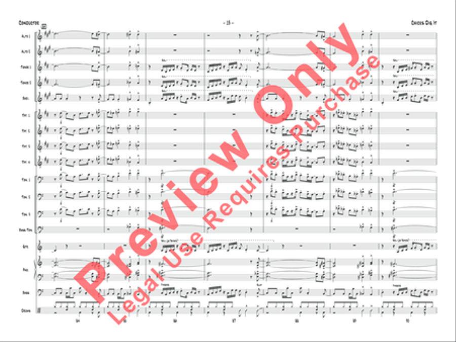 Chicks Dig It Jazz Ensemble scores gallery preview page 14