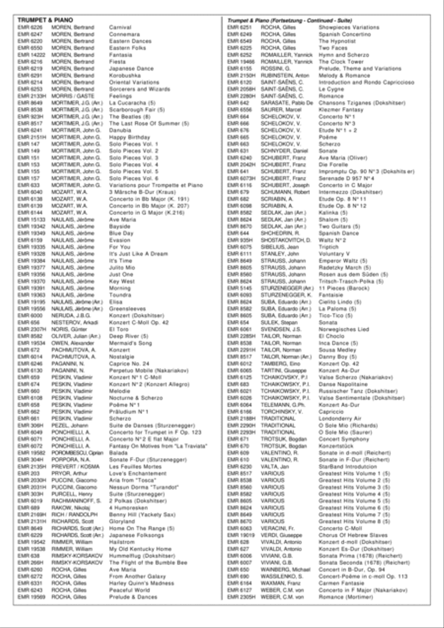 70 Studies Cornet scores gallery preview page 30